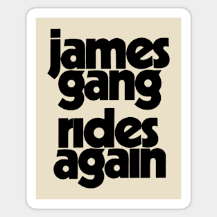 Rides Again Sticker